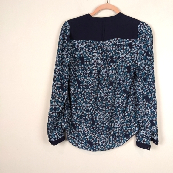 Anthropologie moulinette soeurs Silk Button down blouse - Picture 2 of 5